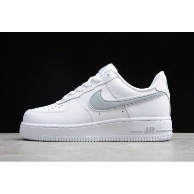 Nike Air Force 1 '07 3 Beyaz / Gri Kaykay Ayakkabı Türkiye - B6F0DXFA